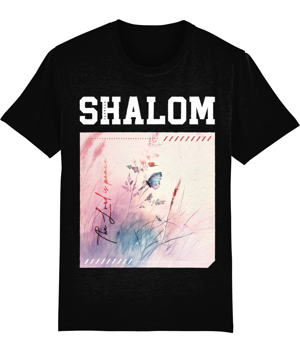 SHALOM OVERSIZED T-SHIRT - BLACK