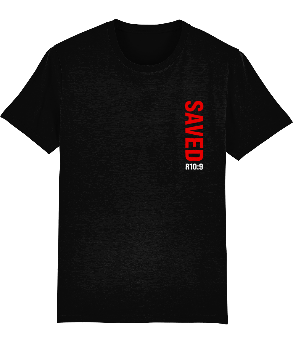 SAVED R10:9 V1 T-SHIRT - BLACK