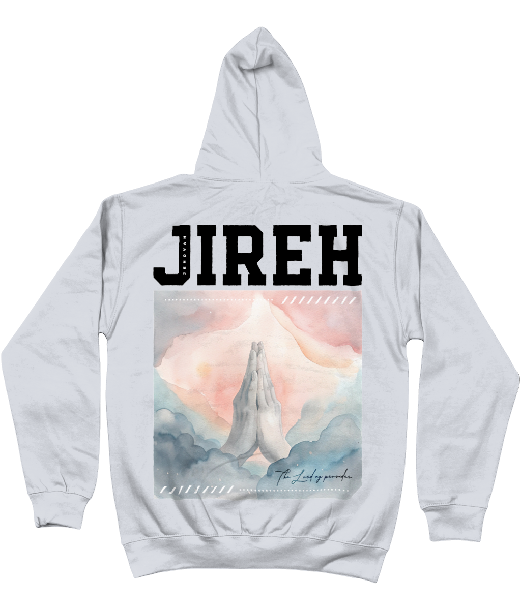 JEHOVAH JIREH HOODIE - HEATHER GREY