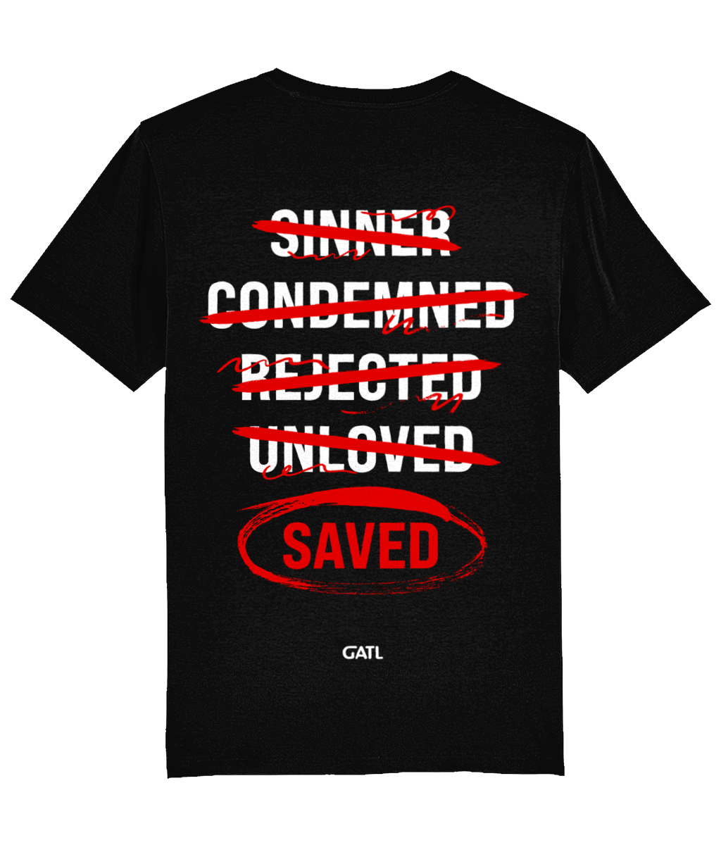 SAVED R10:9 V1 T-SHIRT - BLACK