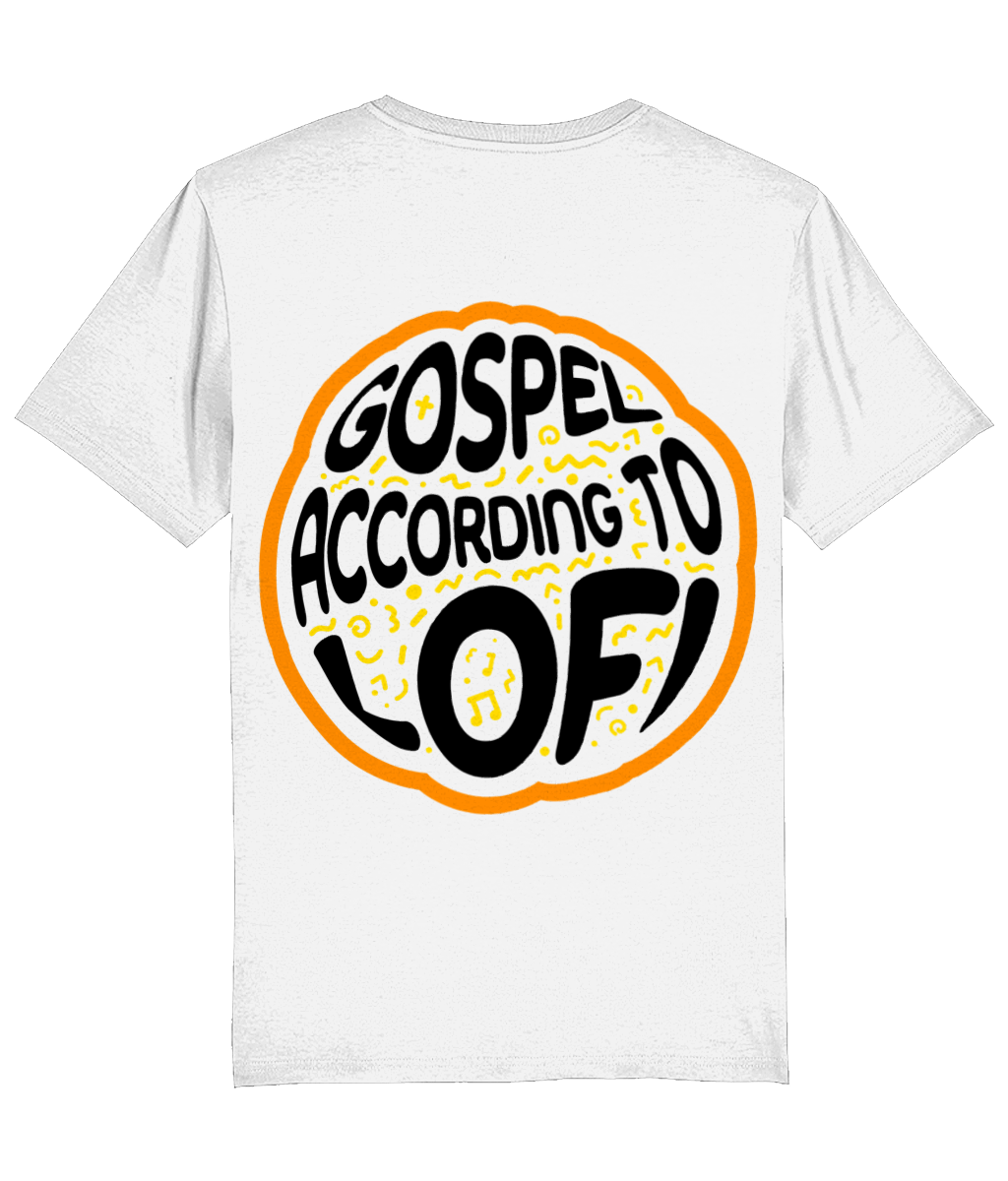 GOSPEL ACCORDING TO LOFI OVERSIZED T-SHIRT - WHITE