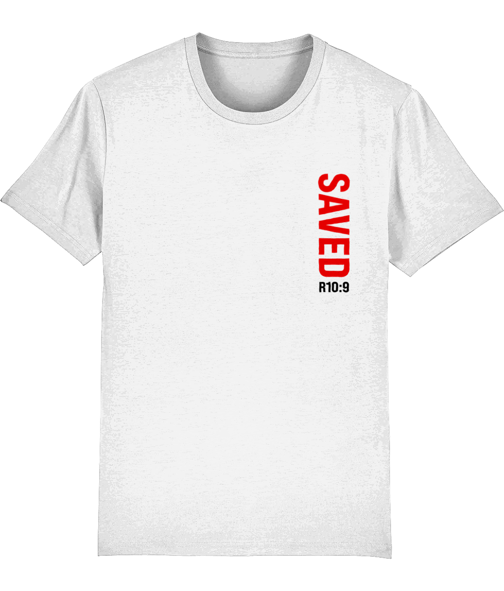 SAVED R10:9 V1 T-SHIRT - WHITE